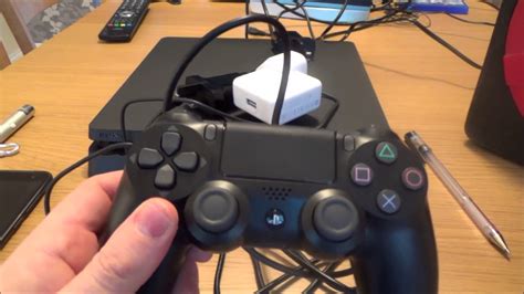how to hook up ps4 controller without cord